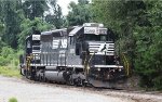 NS 3399 leads train P94 onto the K line